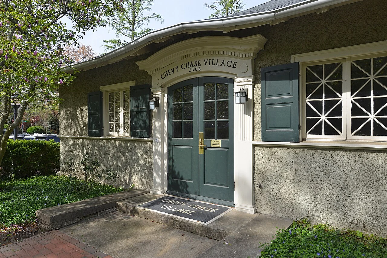Chevy Chase Village Hall, Maryland.